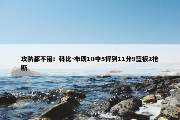 攻防都不错！科比-布朗10中5得到11分9篮板2抢断