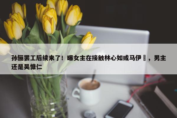 孙俪罢工后续来了！曝女主在接触林心如或马伊琍，男主还是吴慷仁