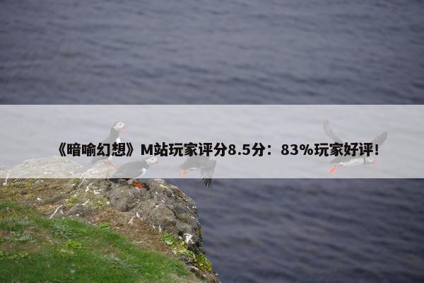 《暗喻幻想》M站玩家评分8.5分：83%玩家好评！