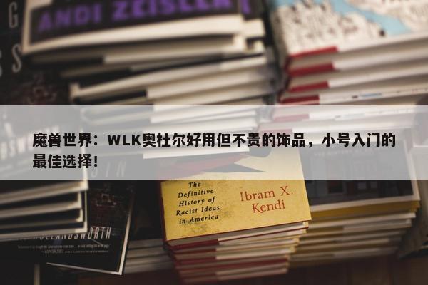 魔兽世界：WLK奥杜尔好用但不贵的饰品，小号入门的最佳选择！