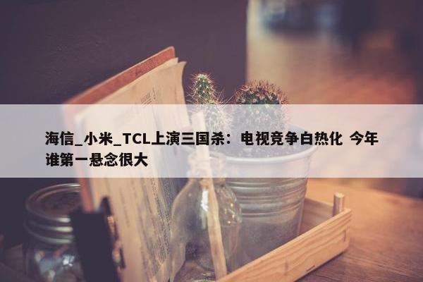 海信_小米_TCL上演三国杀：电视竞争白热化 今年谁第一悬念很大