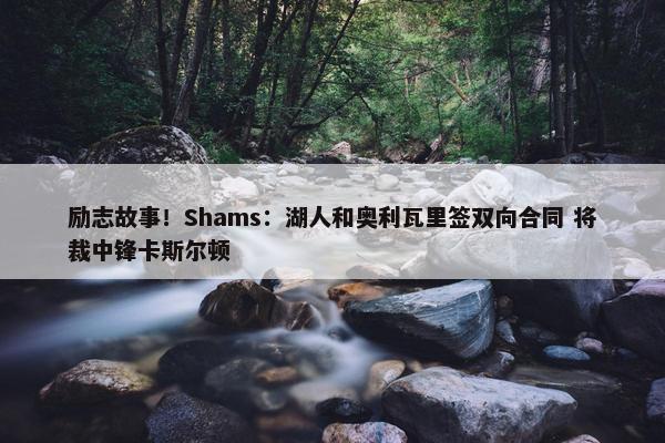 励志故事！Shams：湖人和奥利瓦里签双向合同 将裁中锋卡斯尔顿